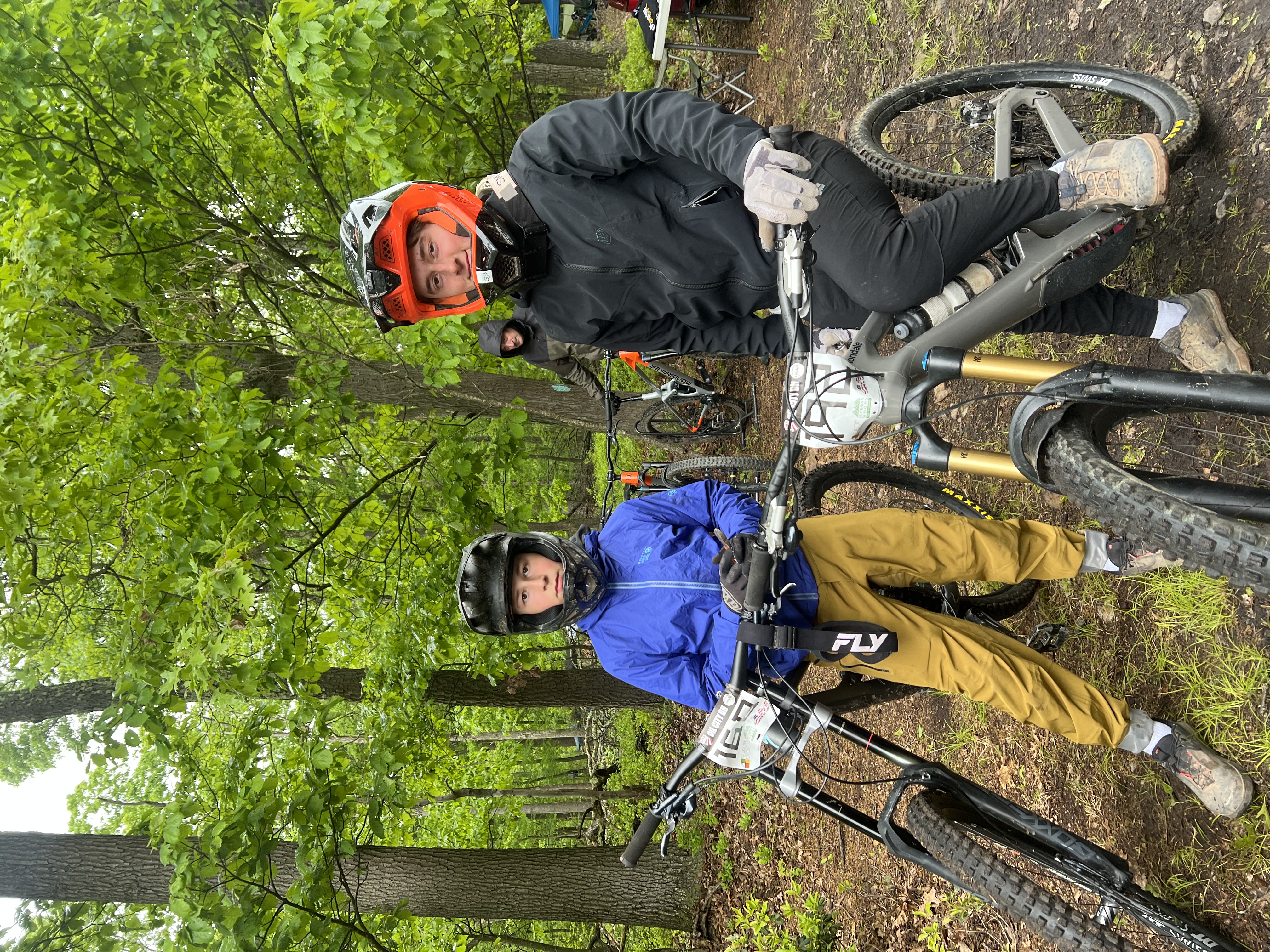 REV Enduro podium with medal winners